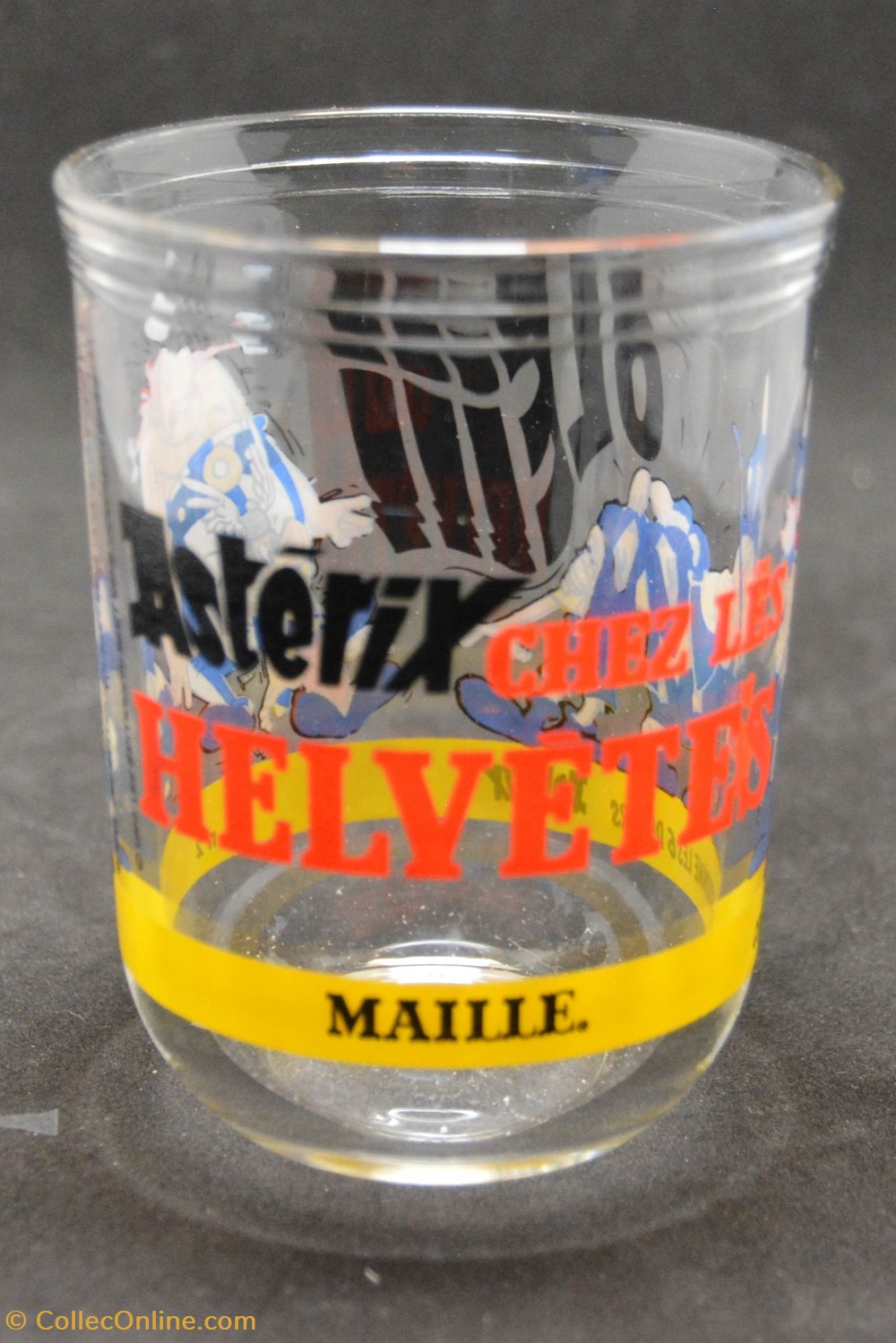 art de la table argenterie verres serie 029 1999 maille n 2 asterix chez les helvetes