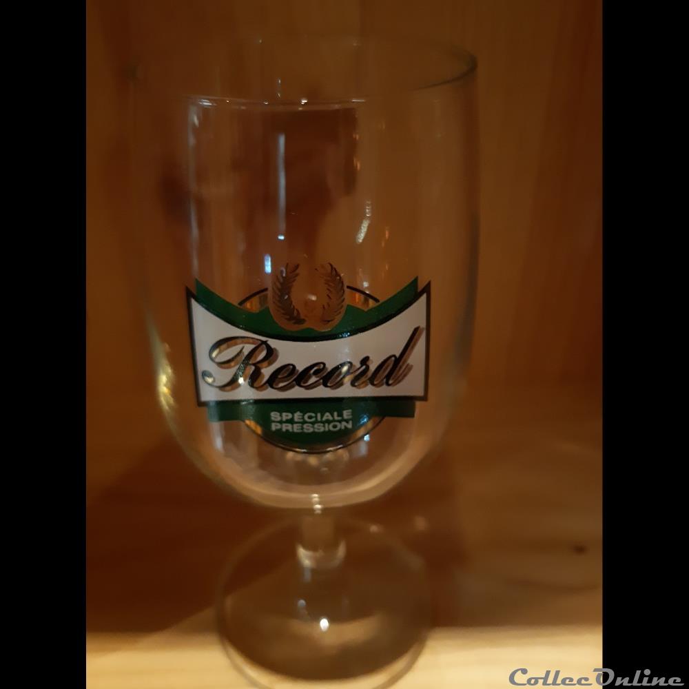 Record - 01 art de la table argenterie bistrot alimentation verres record 01