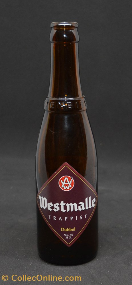 Westmalle double - Ambrée - BE - 7% - 33cl art de la table argenterie bistrot alimentation bouteille westmalle double ambree be 7 33cl