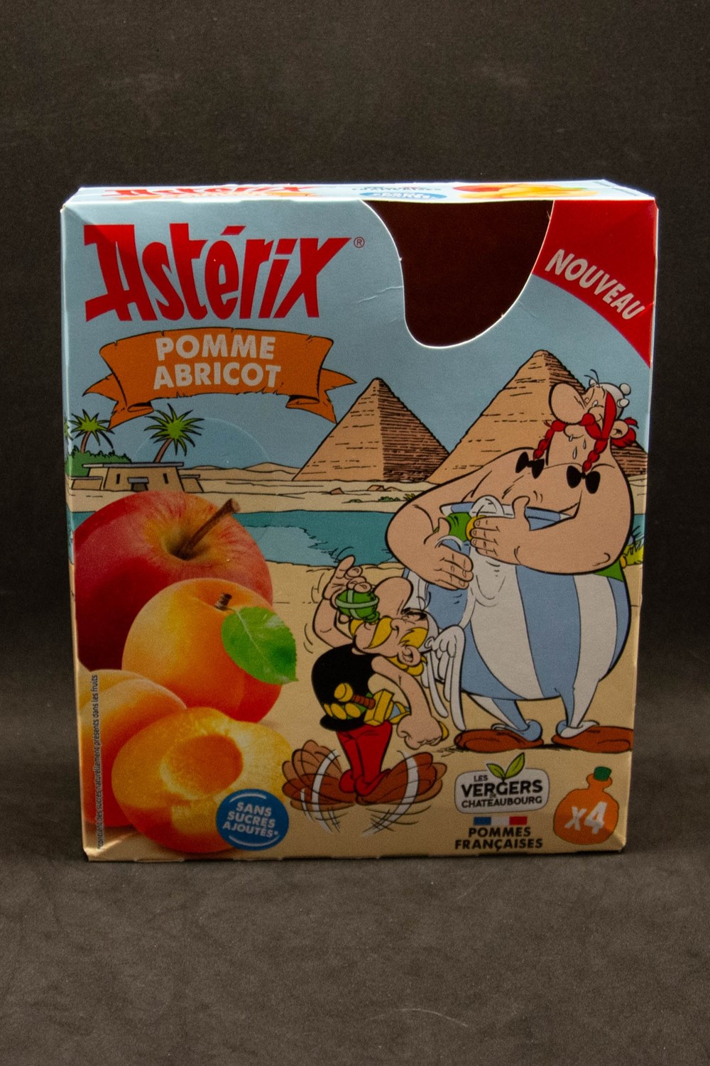 Compote - 2024 - Pomme-Abricot - Boite x4 art de la table argenterie bistrot alimentation compote 2024 pomme abricot boite x4