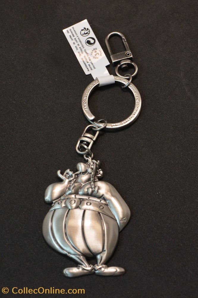 Porte-clé - Parc Astérix - 2017 - Obélix métal 2D diver porte cle parc asterix 2017 obelix metal 2d