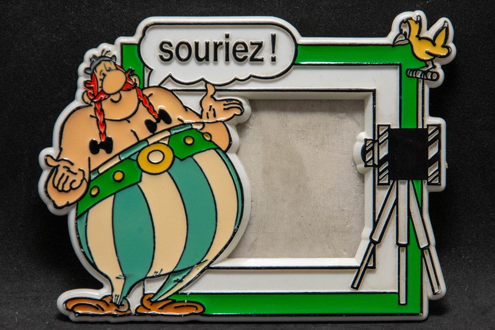 Bliss Brabo - Parc Astérix - 1989 - Cadre - Obélix divers bliss brabo parc asterix 1989 cadre obelix