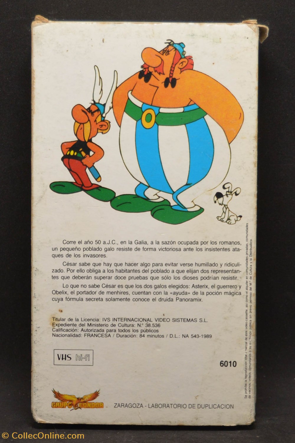 divers film dvd blu ray vhs grupo condor espagne asterix las doce pruebas
