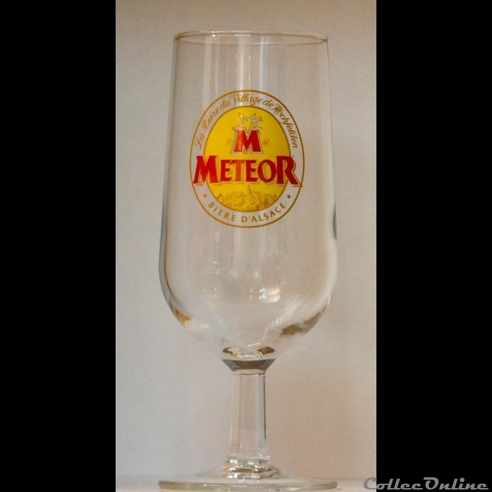 Méteor - 01 art de la table argenterie bistrot alimentation verres meteor 01