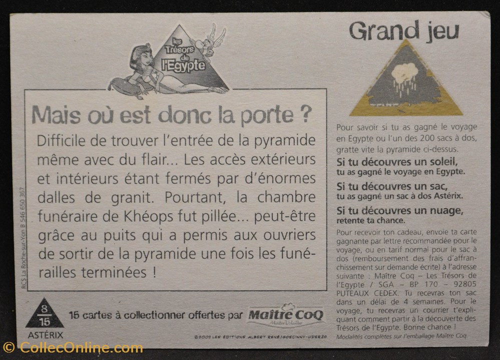 divers maitre coq 2002 carte 8
