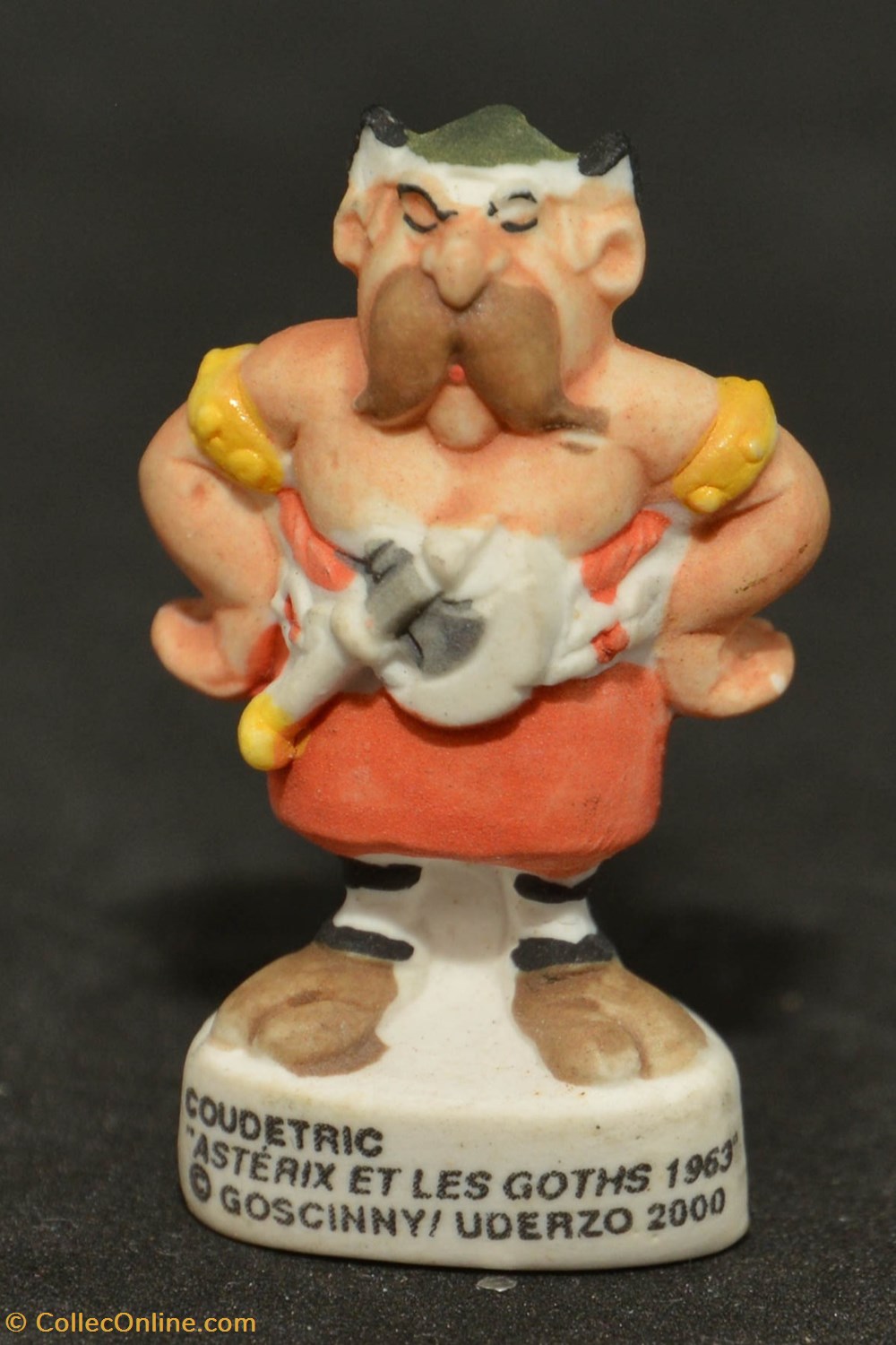 2000 - Série "Les aventures d'Astérix (mat)" - Coudetric divers feves 2000 serie les aventures asterix mat coudetric