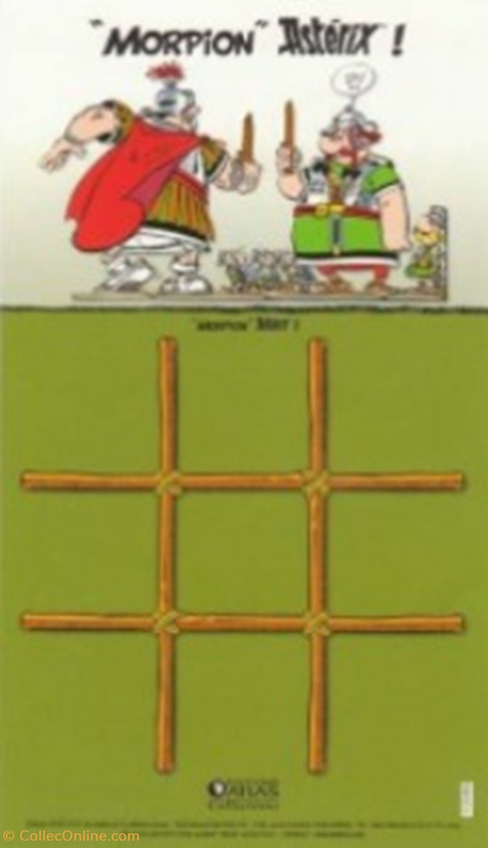 * 45 - Atlas - 2006 - Jeu Astérix - Morpion jeux de societe jouets 45 atlas 2006 jeu asterix morpion