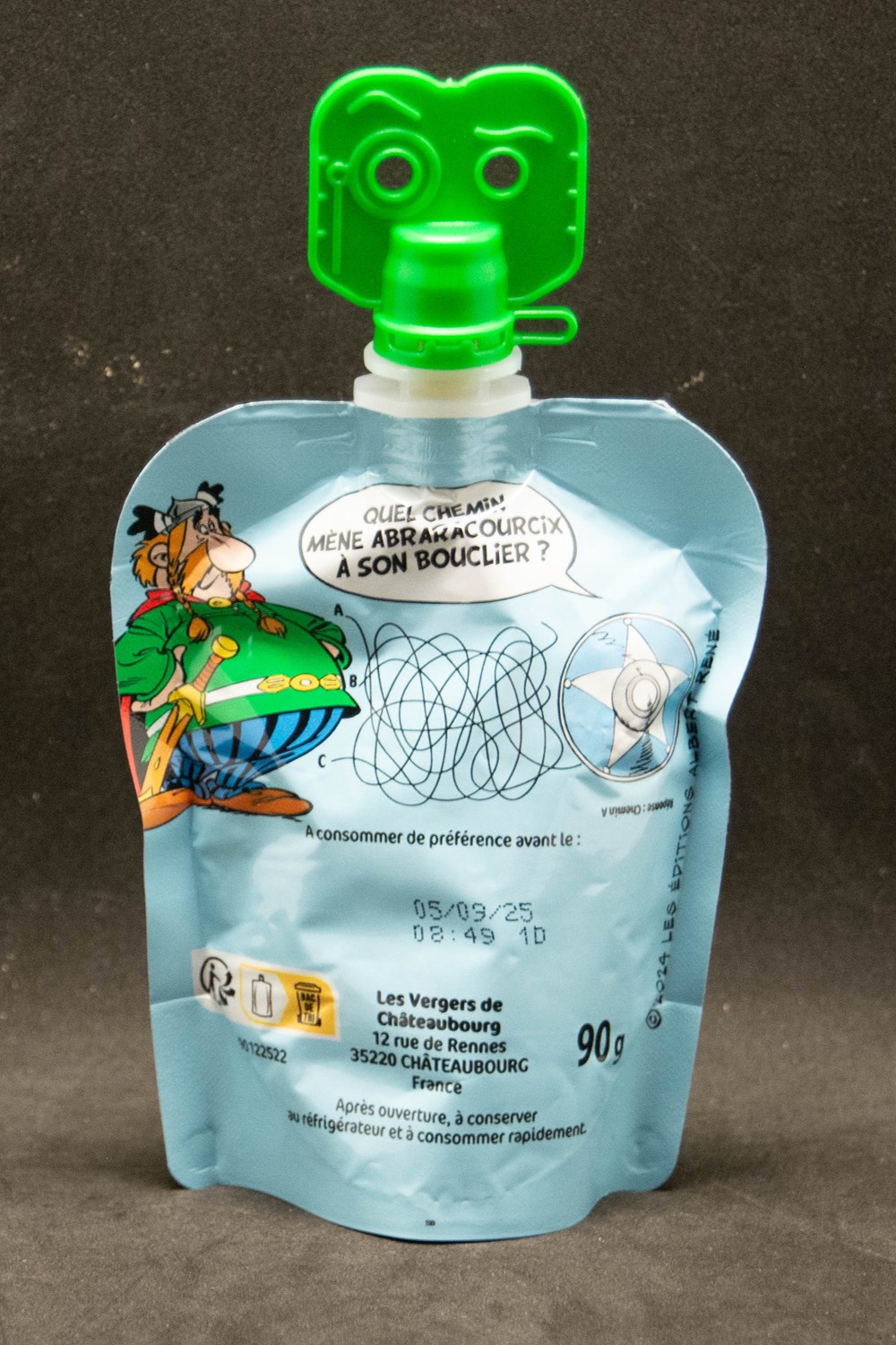 art de la table argenterie bistrot alimentation compote 2024 pomme banane 4 abraracourcix