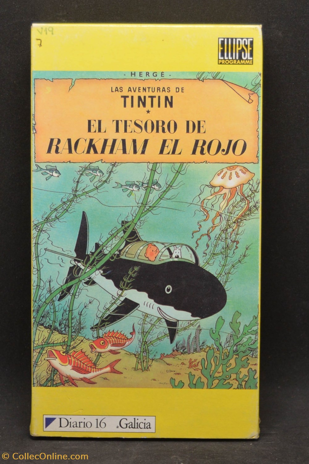 divers film dvd blu ray vhs ellipse espagnol el tesoro de rackam el rojo