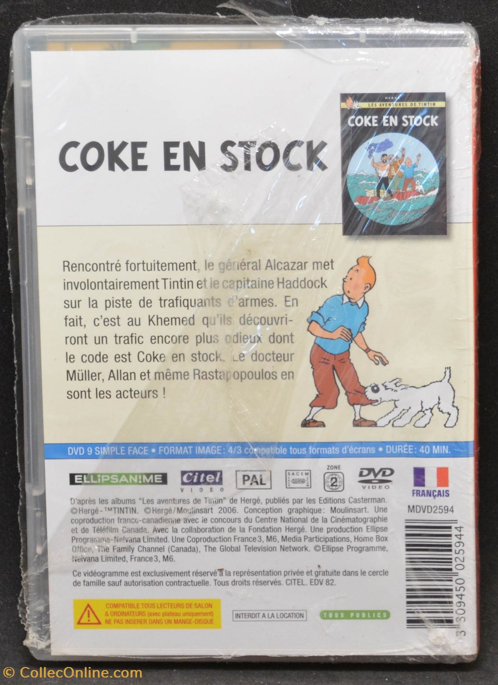 divers film blu ray mini dvd 2006 citel coke en stock