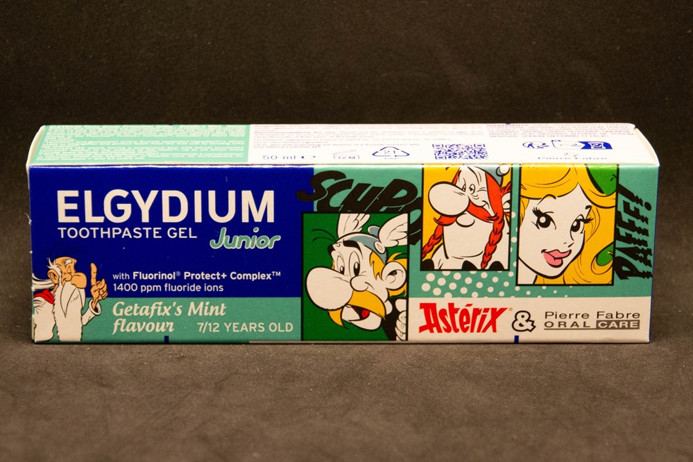 Pierre Fabre - Elgydium - 2024 - Dentifrice Junior - Menthe objets publicitaires pierre fabre elgydium 2024 dentifrice junior menthe