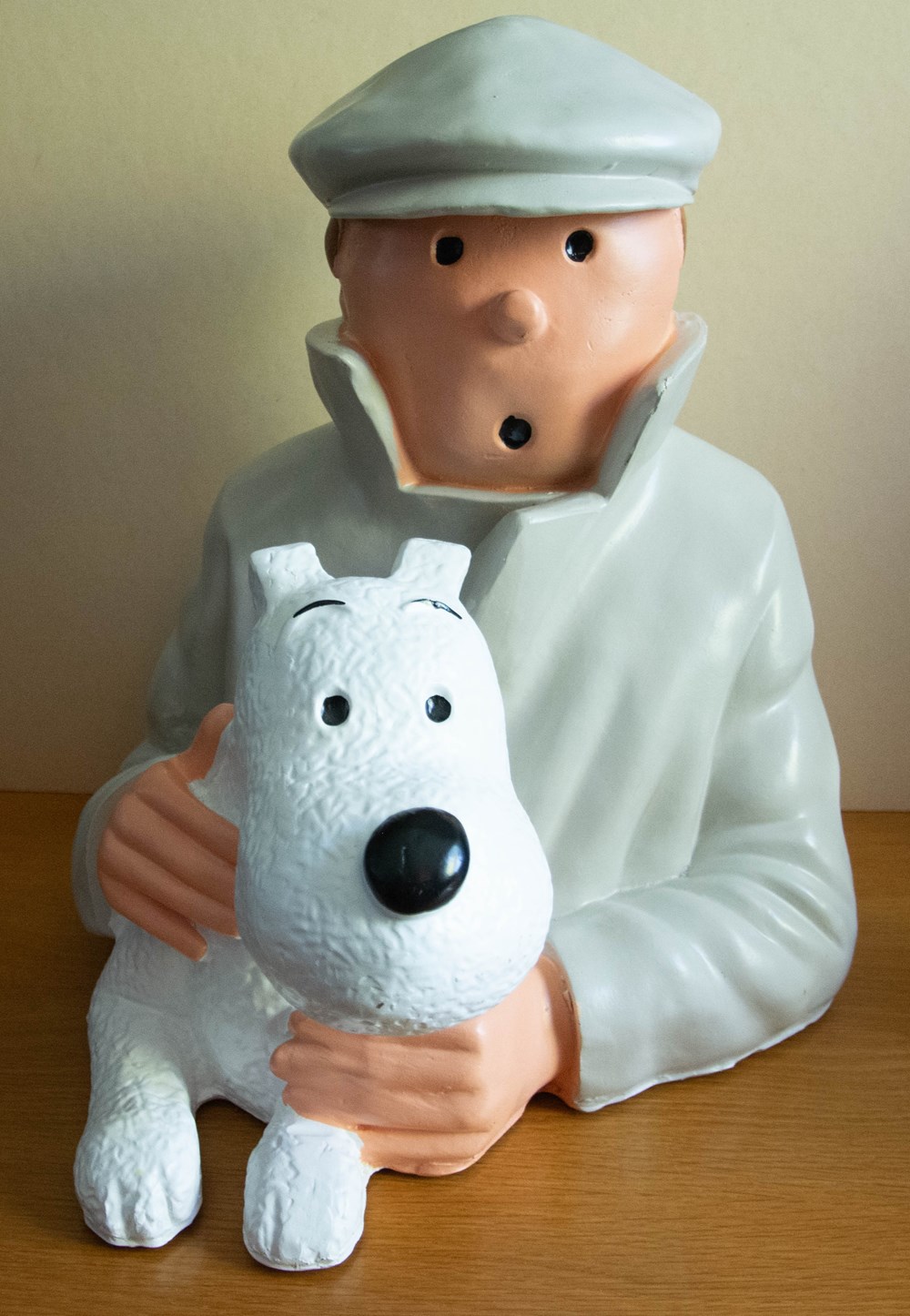 figurines buste oreille cassee tintin et milou