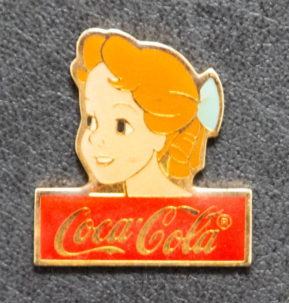 divers pin s badges coca cola wendy
