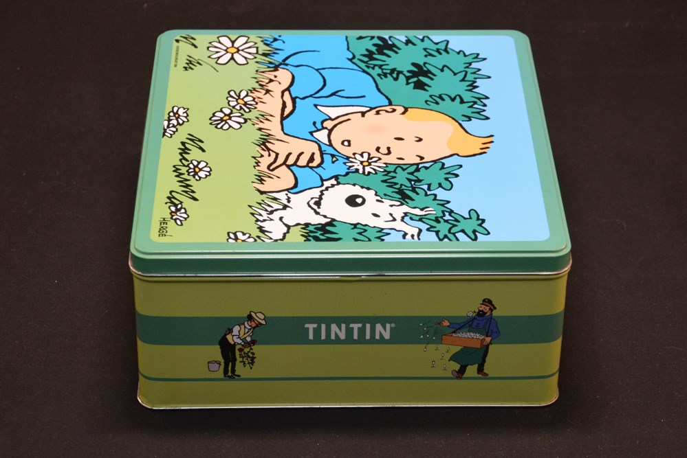 Delacre - 2005 - Campagne - Tintin couché 5 divers delacre 2005 campagne tintin couche