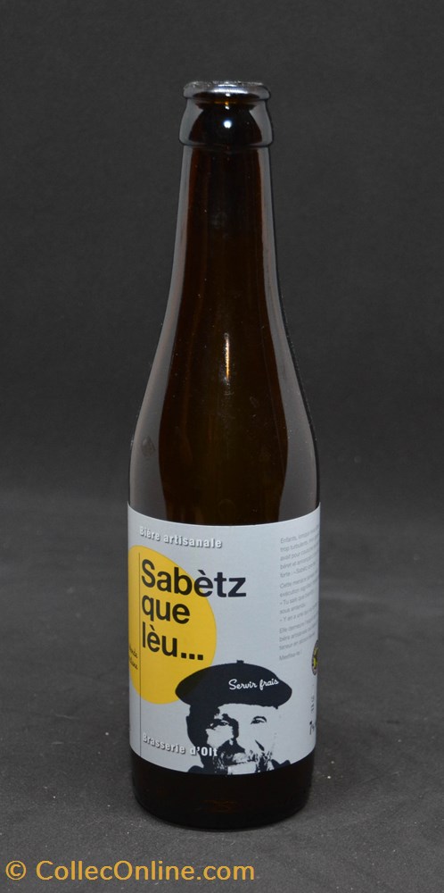 Sabètz que lèu ... - Blonde - FR - 7% - 33cl art la table argenterie bistrot alimentation bouteille sabetz que leu blonde fr 7 33cl