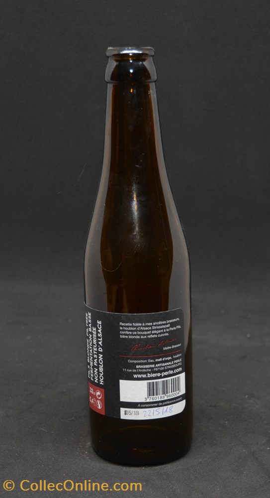 Perle Pils - Blonde - FR - 5,4% - 33cl art la table argenterie bistrot alimentation bouteille perle pils blonde fr 5 4 33cl