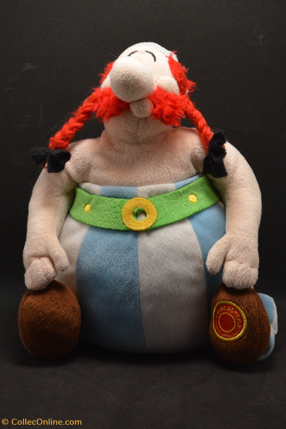 Obélix - Parc Astérix - 2013 - 25 cm jeux de societe jouets peluches obelix parc asterix 2013 25 cm