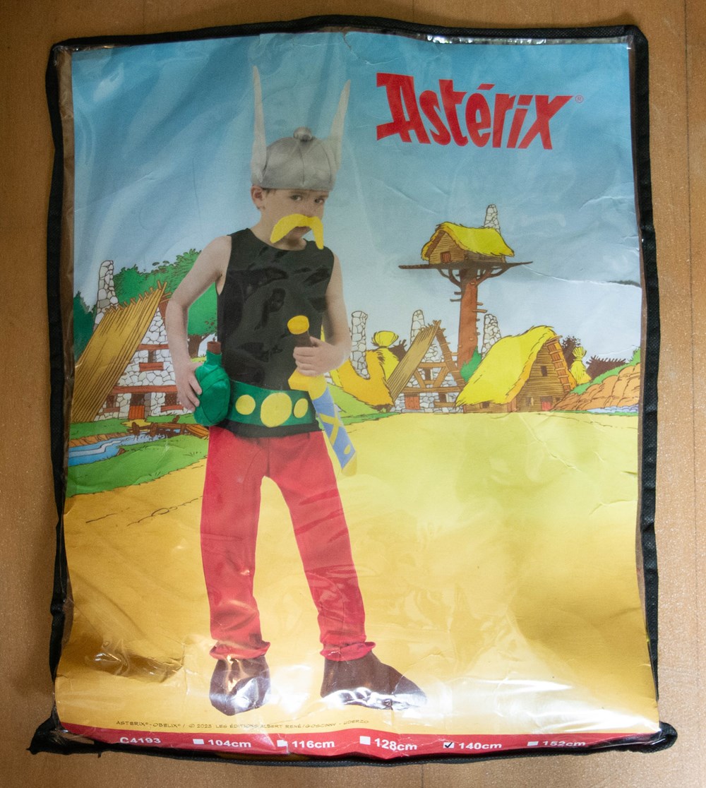 vetements et accessoires panoplie asterix 2023 140 cm