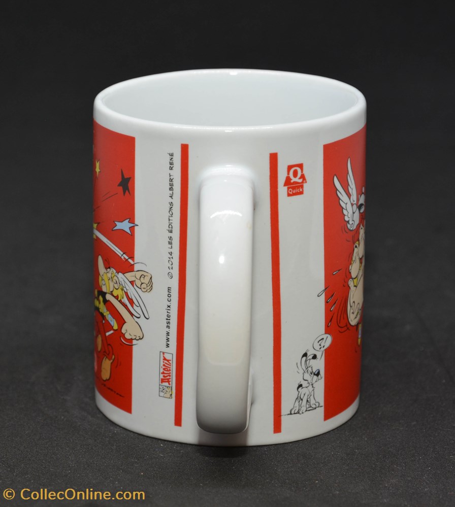 Quick - 2014 - Mug Astérix 5 art de la table argenterie service the cafe tasses mugs quick 2014 mug asterix