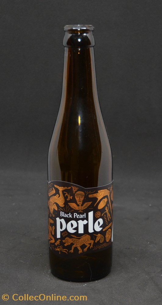 Perle - Black pearl - Ambrée - FR - 6% - 33cl art de table argenterie bistrot alimentation bouteille perle black pearl ambree fr 6 33cl