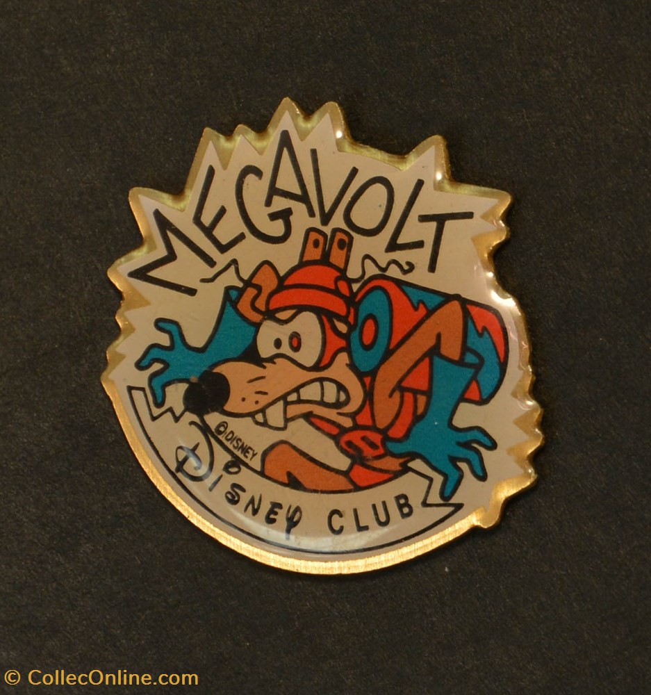 diver pin disney club megavolt