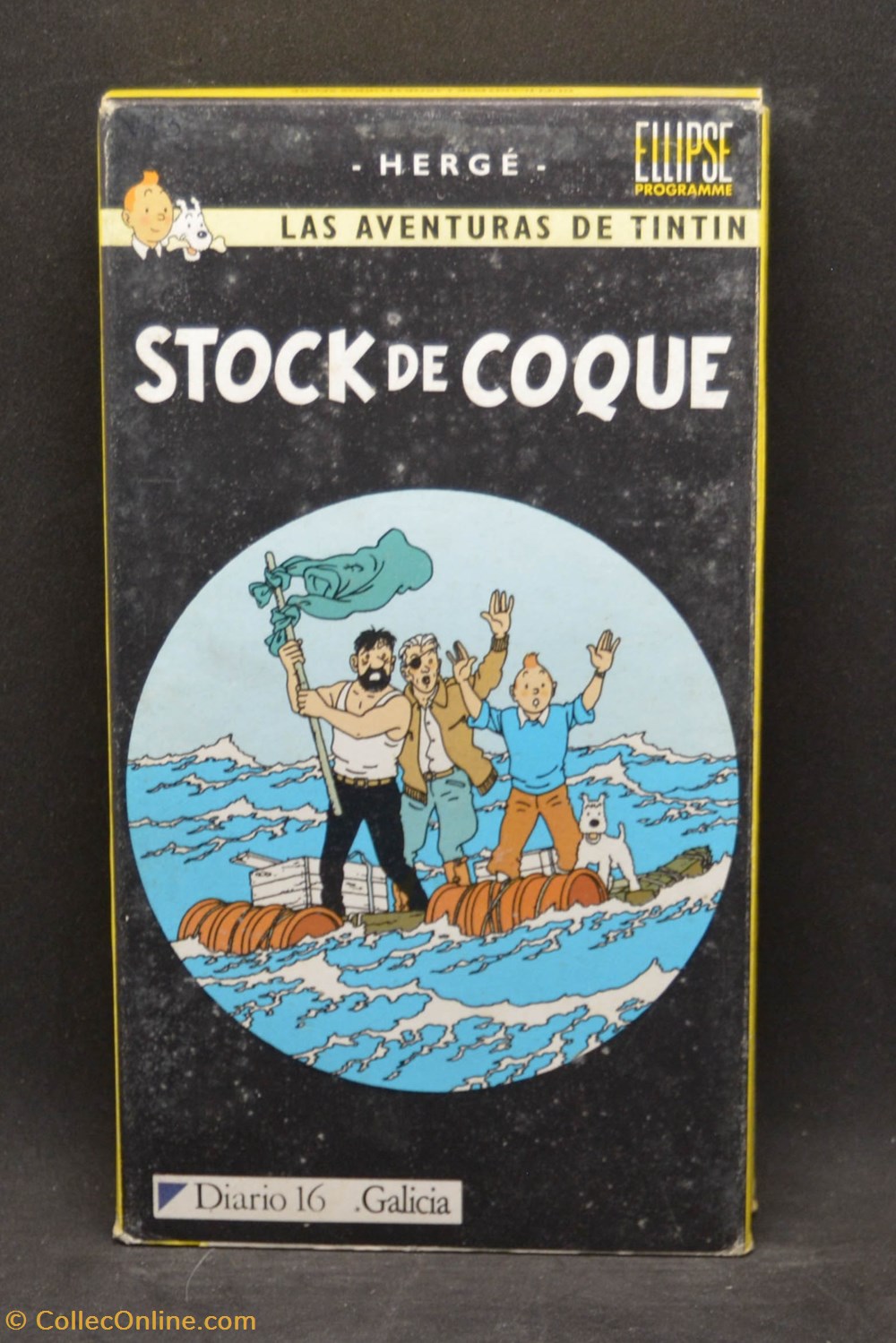 divers film dvd blu ray vhs ellipse espagnol stock de coque