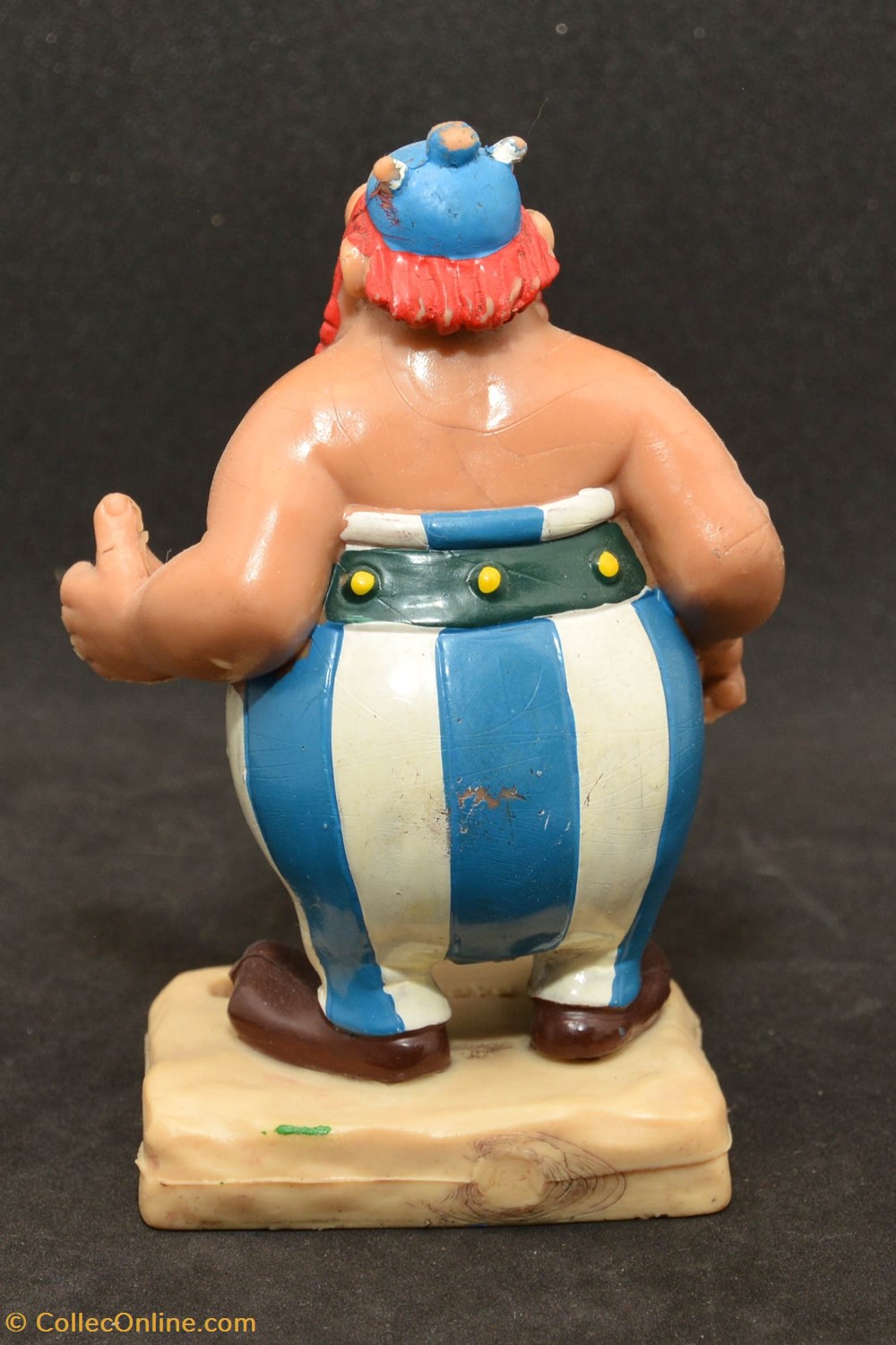 Paper Mate - 1982 - 10,5 cm - Porte-crayon Obélix 2 figurines paper mate 1982 10 5 cm porte crayon obelix