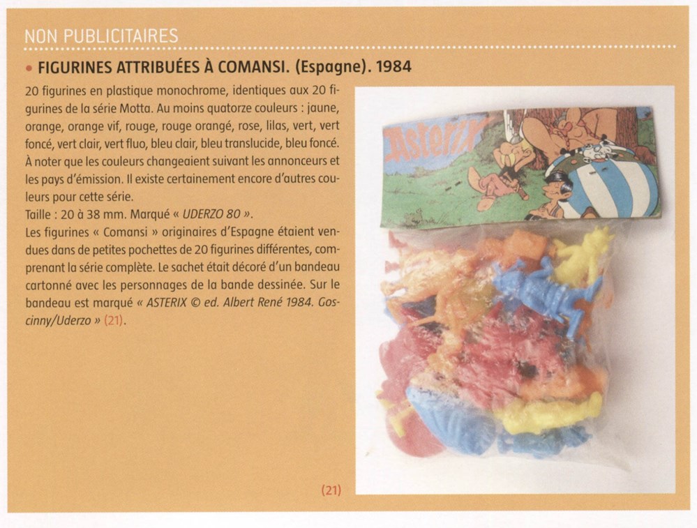 Comansi - 1984 figurines comansi 1984