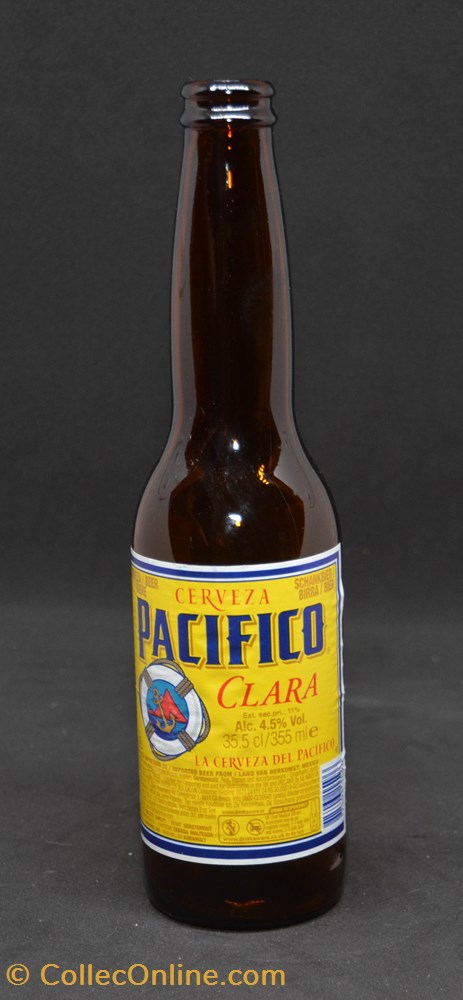 Pacifico Clara - Blonde - ME - 4,5% - 35,5cl art table argenterie bistrot alimentation bouteille pacifico clara blonde me 4 5 35 5cl