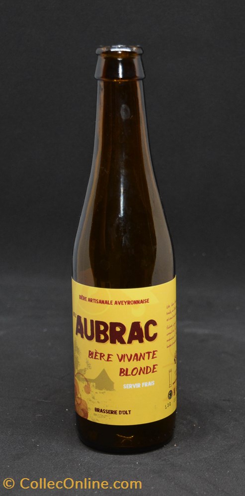 L'Aubrac - Blonde - FR - 5,8% - 33cl art la table argenterie bistrot alimentation bouteille aubrac blonde fr 5 8 33cl
