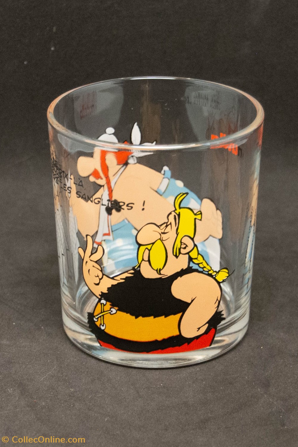 art de table argenterie verres 1999 nutella obelix et ordralphabetix