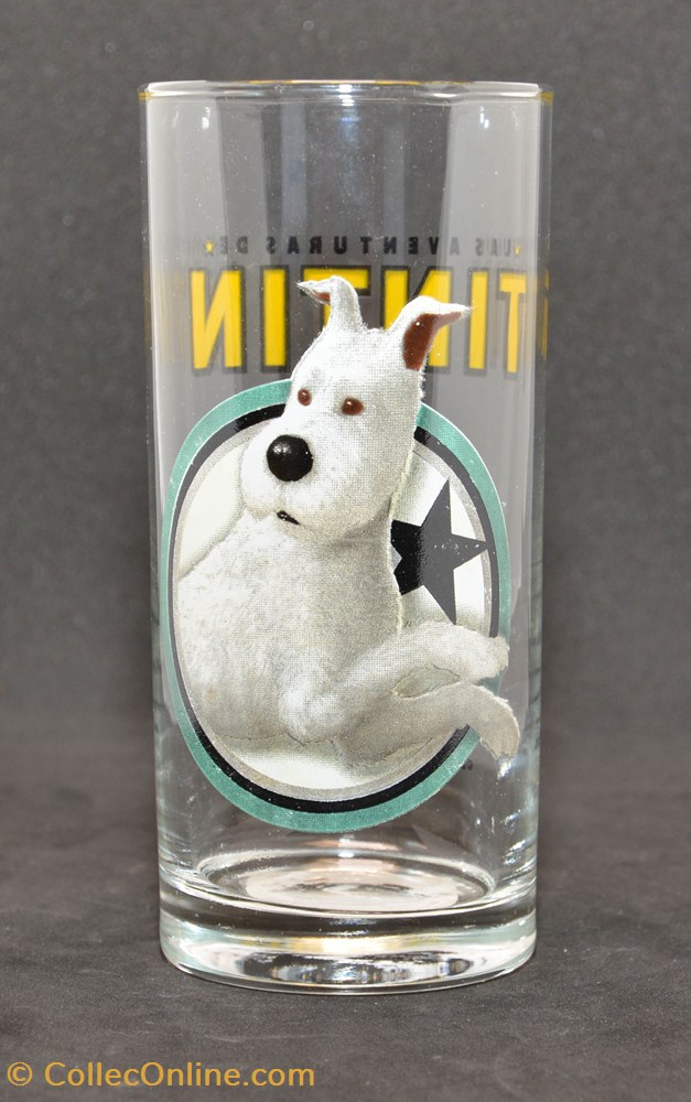 Las aventuras de Tintin - 2011 - Milou art table argenterie verre las aventuras de tintin 2011 milou