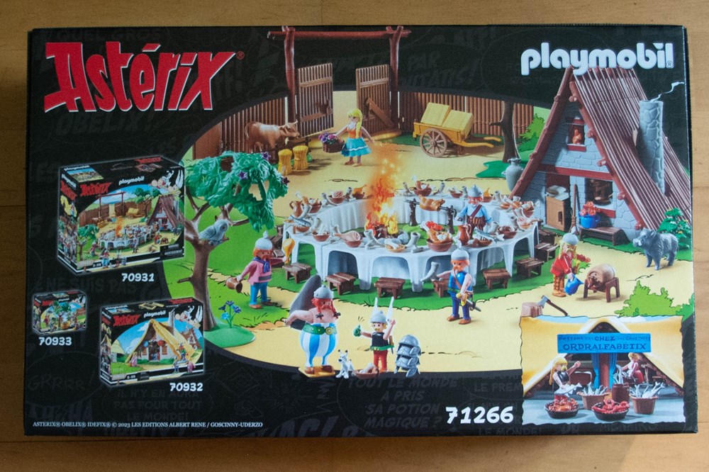 Playmobil - 71266 - La hutte d'Ordralphabetix jeux de societe jouets playmobil 71266 la hutte ordralphabetix
