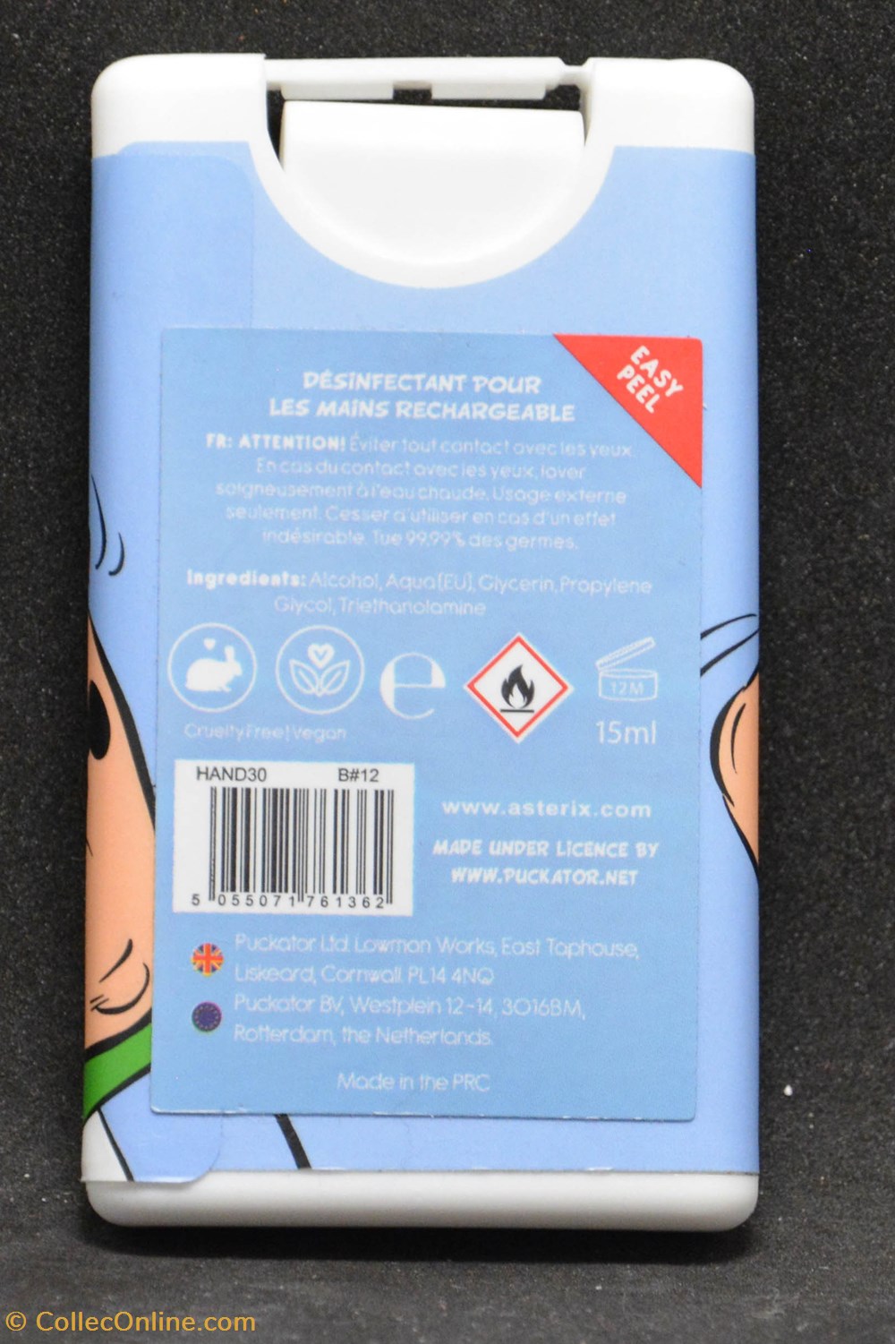 Spray désinfectant - 2020 - Obélix divers spray desinfectant 2020 obelix