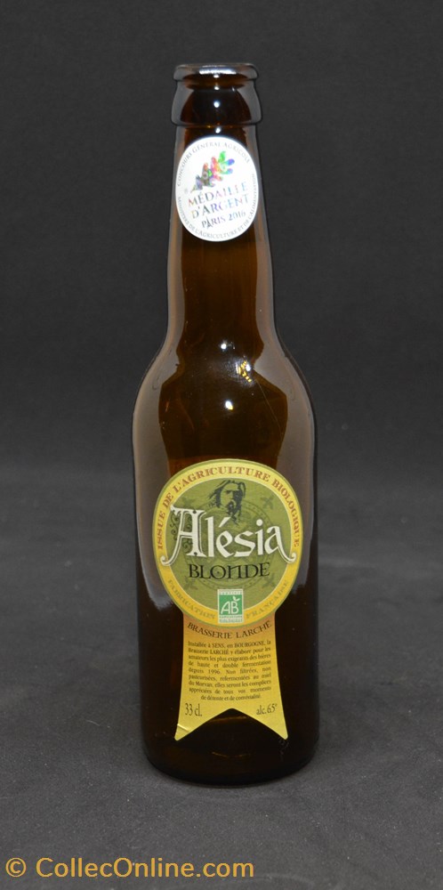 Alésia - Blonde - FR - 6,5% - 33cl art la table argenterie bistrot alimentation bouteille alesia blonde fr 6 5 33cl