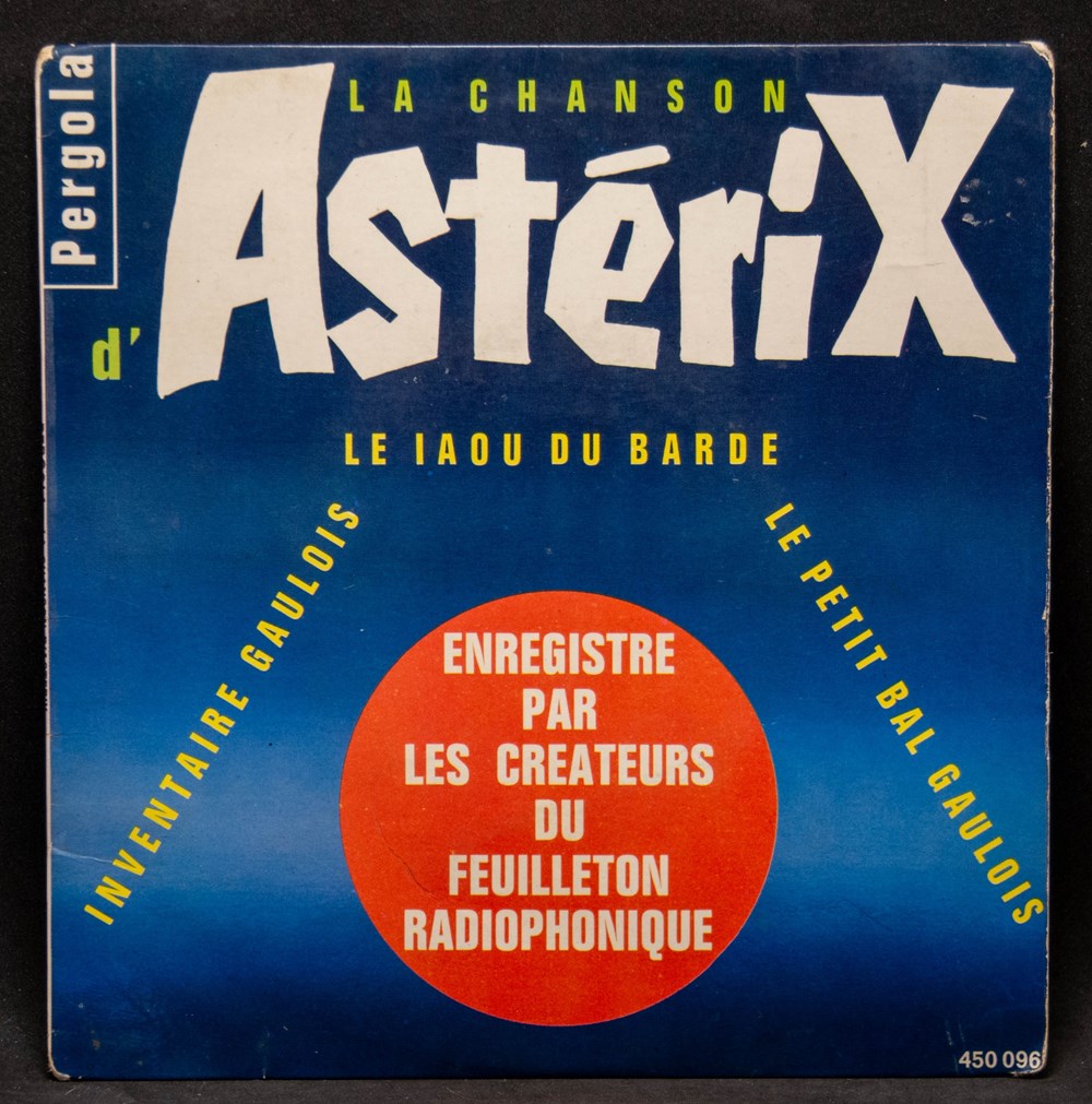divers film dvd blu ray vinyl 45t asterix 1966 la chanson asterix