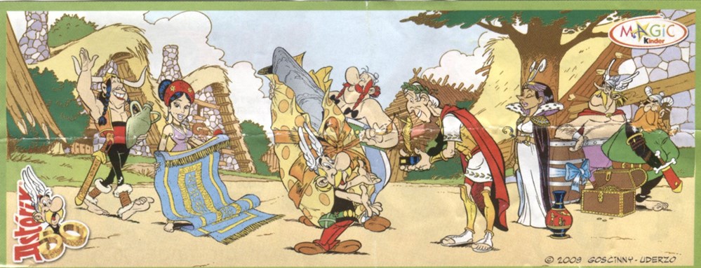 Série 06 - 50iéme anniversaire - 2009 - DE96 - Obélix - Notice figurines serie 06 50ieme anniversaire 2009 de96 obelix notice
