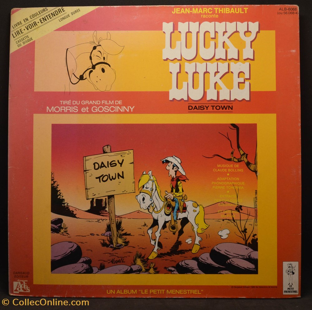 musique instruments disques vinyles vinyl 33 tours 1983 lucky luke daisy town