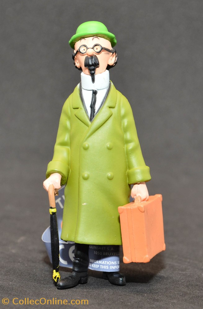 Moulinsart - 2010 - Tournesol valise - 8cm - ML10 - Ref. 42446 2 figurines moulinsart 2010 tournesol valise 8cm ml10 ref 42446