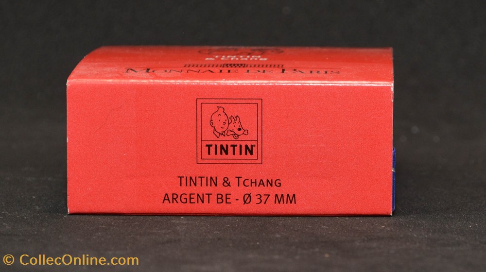 monnaie france 2007 1 5 tintin et tchang