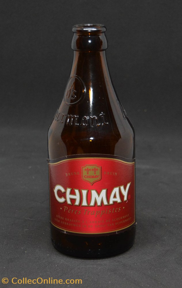 Chimay - Brune - BE - 7% - 33cl art de la table argenterie bistrot alimentation bouteille chimay brune be 7 33cl