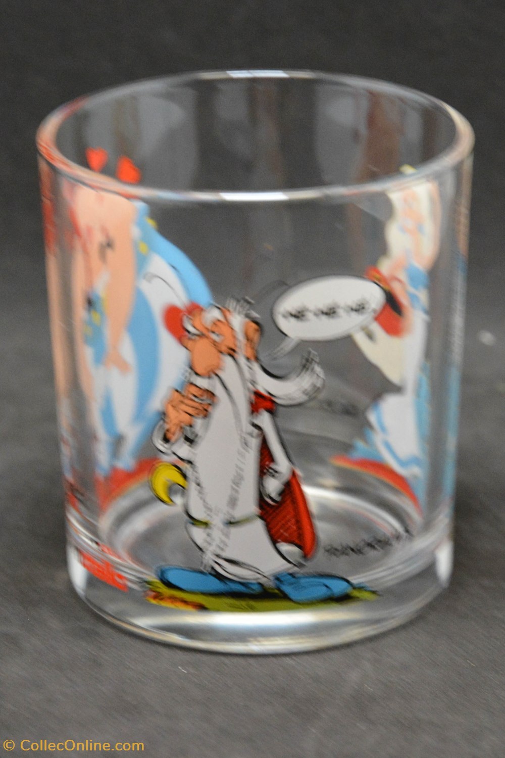 art de table argenterie verres 1996 nutella panoramix obelix et falbala