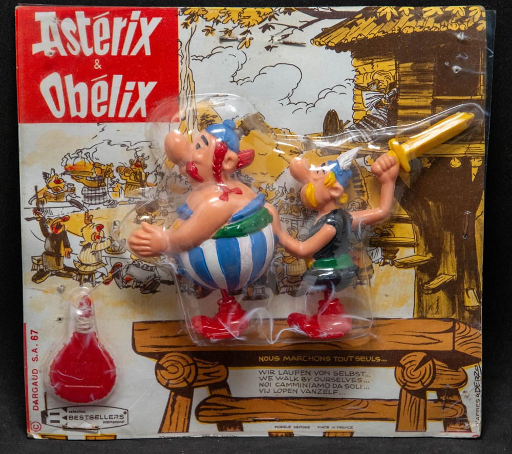 Astérix et Obélix marchent seuls - 1967 figurines asterix et obelix marchent seuls 1967