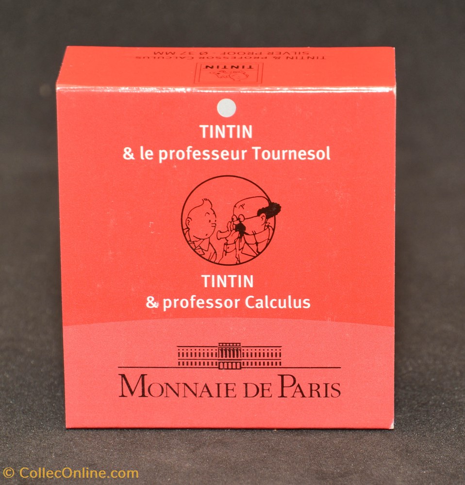 France - 2007 - 1,5€ - Tintin et le professeur Tournesol 5 monnaie france 2007 1 5 tintin et le professeur tournesol