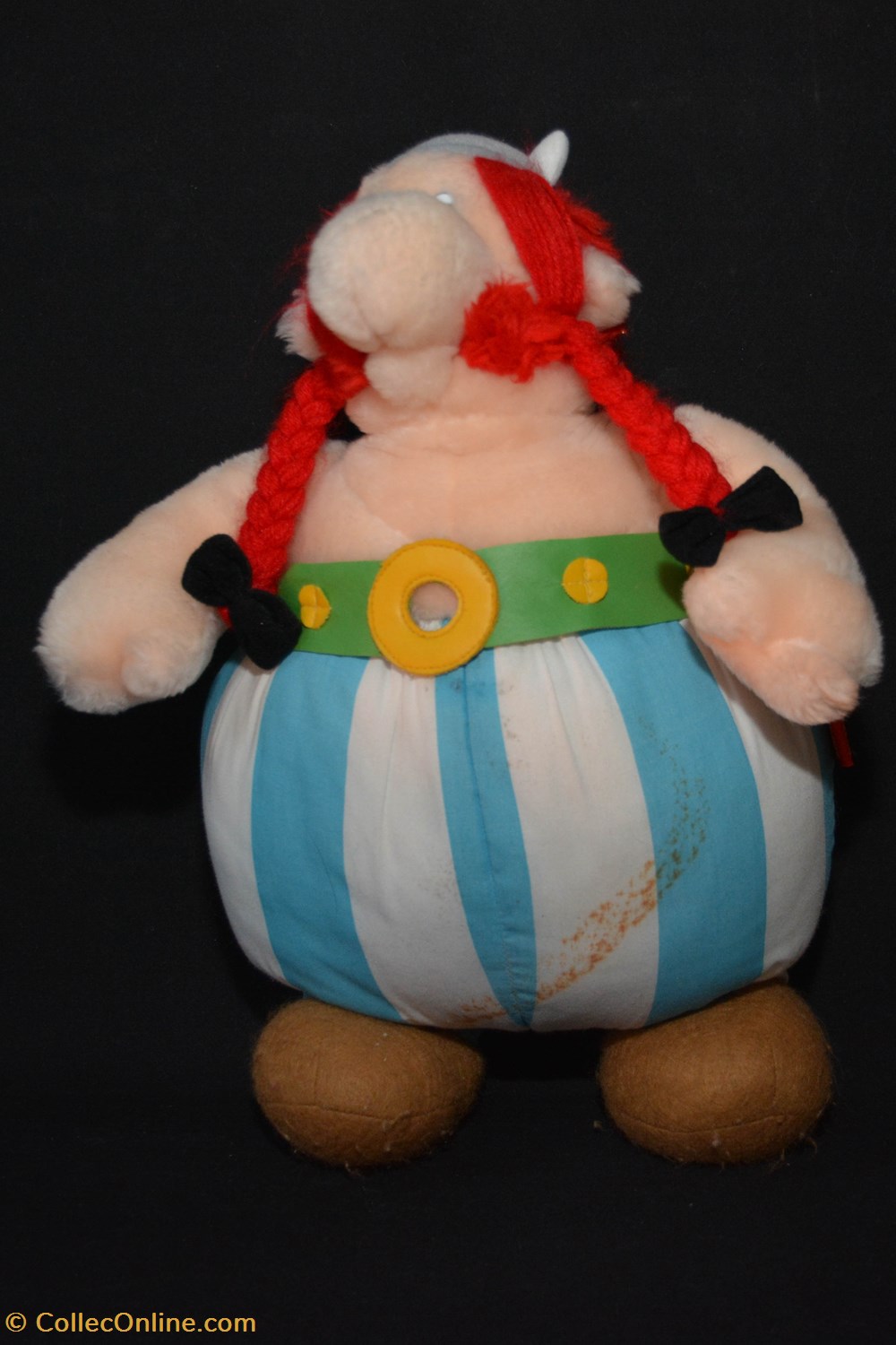 Obélix - Parc Astérix - 1999 - 38 cm jeux jouets peluches obelix parc asterix 1999 38 cm
