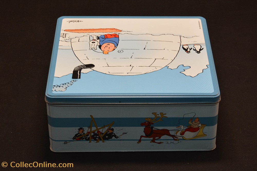 Delacre - 2004 - Sports d'hiver - Tintin dans son igloo 3 diver delacre 2004 sports hiver tintin dans son igloo