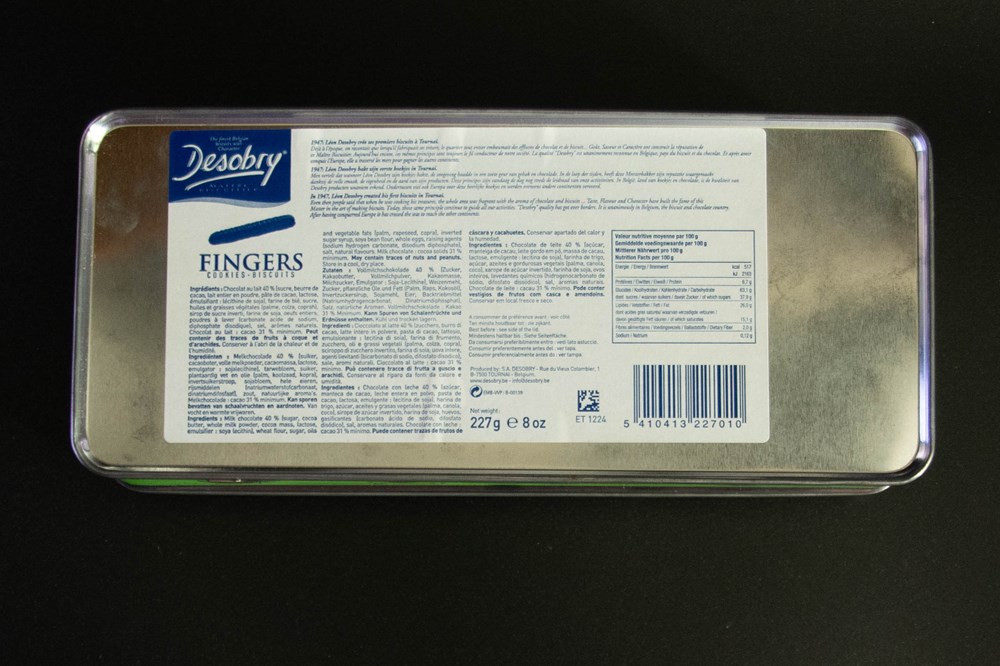 Gaston Lagaffe - Boîte métal - Gateau Desobry divers gaston lagaffe boite metal gateau desobry