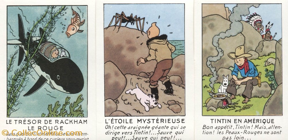 cartes postales vignette casterman 12 albums