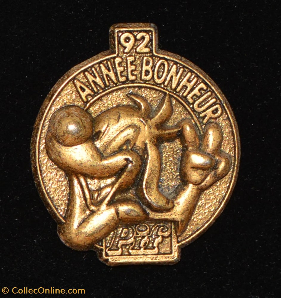 diver pin pif 92 annee bonheur