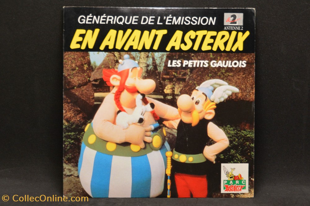 divers film dvd blu ray vinyl 45t parc asterix 1990 en avant asterix